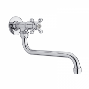 Смеситель для кухни GRB Cocinas 1866 одновентильный настенный хром 80925800