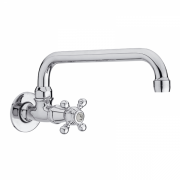 Смеситель для кухни GRB Cocinas 1866 одновентильный настенный хром 80920800