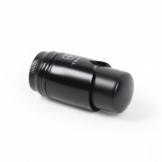 Термостатическая головка Terma Noble черный матовый TGGCM002