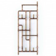 Электрический полотенцесушитель Terma Pajak Е 1323х531 мм подключение справа медь WLPAJ132053KSURE8S