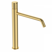 Смеситель для раковины GRB Aura XXL одновентильный матовое золото 75550757