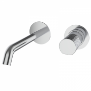 Змішувач для раковини GRB Aura настінний одновентільний хром 75535750