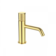 Смеситель для раковины GRB Aura одновентильный полированное золото 75510754