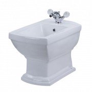 Біде підлогове Devit Retro 36х57 см санфаянс білий 2010127