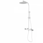 Душевая система GRB Aura с двухвентильным смесителем белый 75499751XL