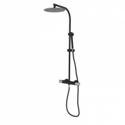 Душевая система GRB Aura термостатическая черный 75425752