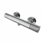 Змішувач для душа GRB Aura термостатичний з душовою лійкою і стійкою хром 75316750