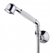 Ручний душ на тримачі Devit Retro латунь хром 1304127HS