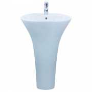 Раковина для ванной  Devit Gredos напольная 61х51.5 см санфаянс белый 1011129