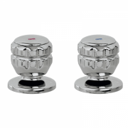 Набір запірних вентилів GRB Cocinas для біде вбудовуються хром 2290046000