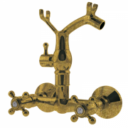 Смеситель для душа GRB Clasica Eco Save двухвентильный с душевой лейкой состаренная латунь 241199