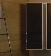 Пенал для ванної Kolpa-san Pandora 1301 45Х130 см ДСП чорний камінь 514290