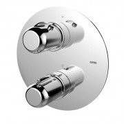 Змішувач для душа GRB E-Plus прихованого монтажу термостатичний хром 35120350