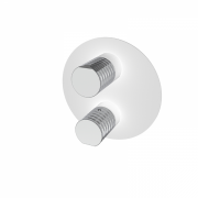 Смеситель для душа GRB Aura скрытого монтажа термостатический белый 75130751