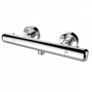 Смеситель для душа GRB E-Plus настенный термостатический с душевой лейкой хром 35315350