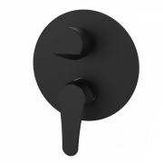 Змішувач для душа GRB E-Plus прихованого монтажу термостатичний чорний 35135320