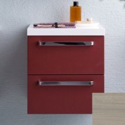 Шкафчик для ванной Kolpa-san Adele OA 45 подвесной 45.6х50 см ДСП с 3D пленкой сатин дуб 528770