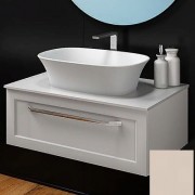 Тумба під раковину Kolpa San Blanche OB 75 підвісна ДСП з 3D плівкою кашемір 561540