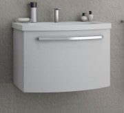 Тумба с раковиной Kolpa-san Adele OUA 110 111х50 см ДСП с 3D пленкой белый матовый 528680