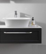 Тумба під раковину Kolpa San Blanche OB 75 підвісна ДСП з 3D плівкою антрацит 561530