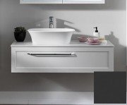 Тумба під раковину Kolpa San Blanche OB 110 підвісна ДСП з 3D плівкою антрацит 514030