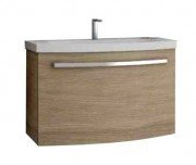 Тумба с раковиной Kolpa-san Adele OUA 90 91х50 см ДСП с 3D пленкой сатин дуб 528670