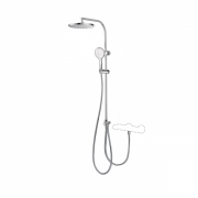 Душевая стойка для душа GRB E-Plus фиксированная с термостатом хром 35426350