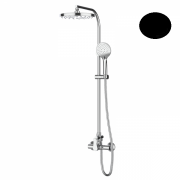 Душевая стойка для душа GRB E-Plus фиксированная со смесителем черный 35465420XL