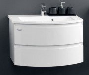 Тумба с раковиной Kolpa-san Iman OUI 80 80х50 см ДСП белый 536700