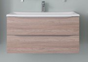 Тумба с раковиной Kolpa-san Tara OUT 70 71х49.5см ДСП с 3D пленкой сатин дуб 528350