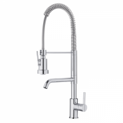 Смеситель для кухни GRB Cocinas с двумя изливами однорычажный хром 990400