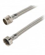 Шланг для воды Luxor 1/2Вх1/2Н 2000 мм нержавеющая сталь/никель FGAATF2000LAGRL