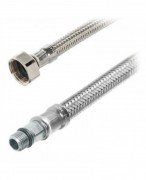 Шланг для воды Luxor 1/2ВхМ10 1000 мм нержавеющая сталь/никель CGAL2F1000LAGRL