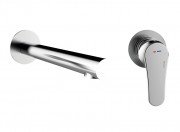 Смеситель для раковины GRB E-Plus скрытого монтажа однорычажный хром 35535350