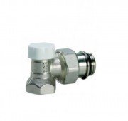 Кран радиаторный Luxor отсекающий угловой 1/2