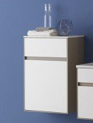 Шкафчик для ванной Kolpa-san Donna D 671 подвесной 46х68 см МДФ бежевый/белый 510830