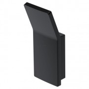 Крючок для ванной Haceka Aline Mat Black одинарный черный матовый 1196872