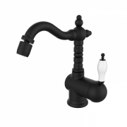 Змішувач для біде GRB Clasica Retro 1 866 одноважельний чорний 915720