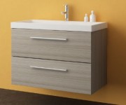 Тумба з раковиною Kolpa-san Jolie OUJ 90 90.6х66 см ДСП з ПВХ-плівкою сатин дуб 529210