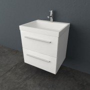 Тумба з раковиною Kolpa-san Jolie OUJ 60 60.6х66 см ДСП з ПВХ-плівкою білий 521510