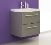 Тумба з раковиною Kolpa-san Jolie OUJ 60 60.6х66 см ДСП з ПВХ-плівкою антрацит 530430