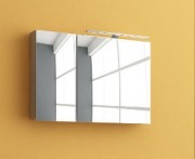 Зеркальный шкаф Kolpa-san Jolie TOJ 90 подвесной 90х62 см ДСП антрацит 530560