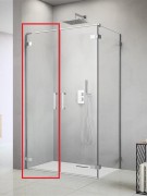 Душевая дверь Radaway Arta DWD+S Door W 60 левая хром прозрачное стекло 386184-03-01L