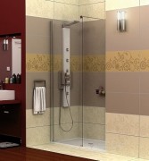 Стінка душова фронтальна Radaway Walk-in Modo II 900 хром прозоре скло 352094-01-01N