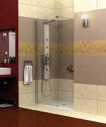 Стенка душевая фронтальная Radaway Walk-in Modo II 1700 хром прозрачное стекло 352174-01-01N