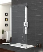 Стінка душова фронтальна Radaway Walk-in Modo I 160 хром прозоре скло 351164-01-01N