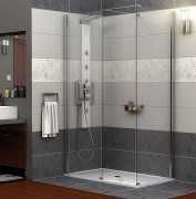 Стенки душевые Radaway Walk-in Modo III хром прозрачное стекло 353164-01-01N