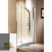 Душевая дверь Radaway Fuenta DWJ 110 левая хром/стекло графит 381015-05NL