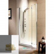 Душевая дверь Radaway Fuenta DWJ 80 правая хром/стекло графит 381012-05NR