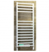 Електричний полотенцесушитель прихованого підключення Scirocco Quadro хром QUA 12x50E + KQE CR 500x1200